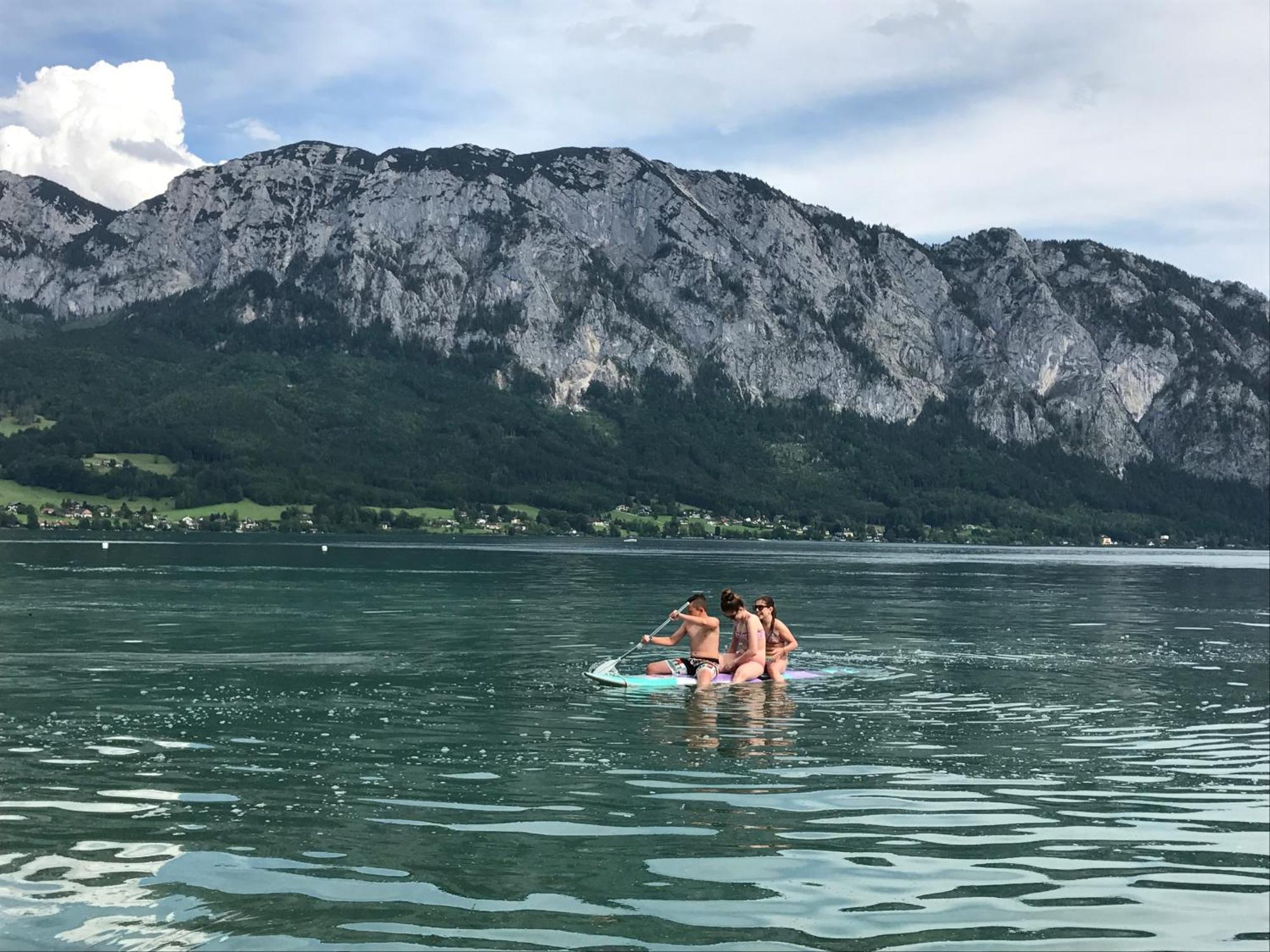 Ferienwohnung Grubinger Unterach am Attersee Eksteriør bilde