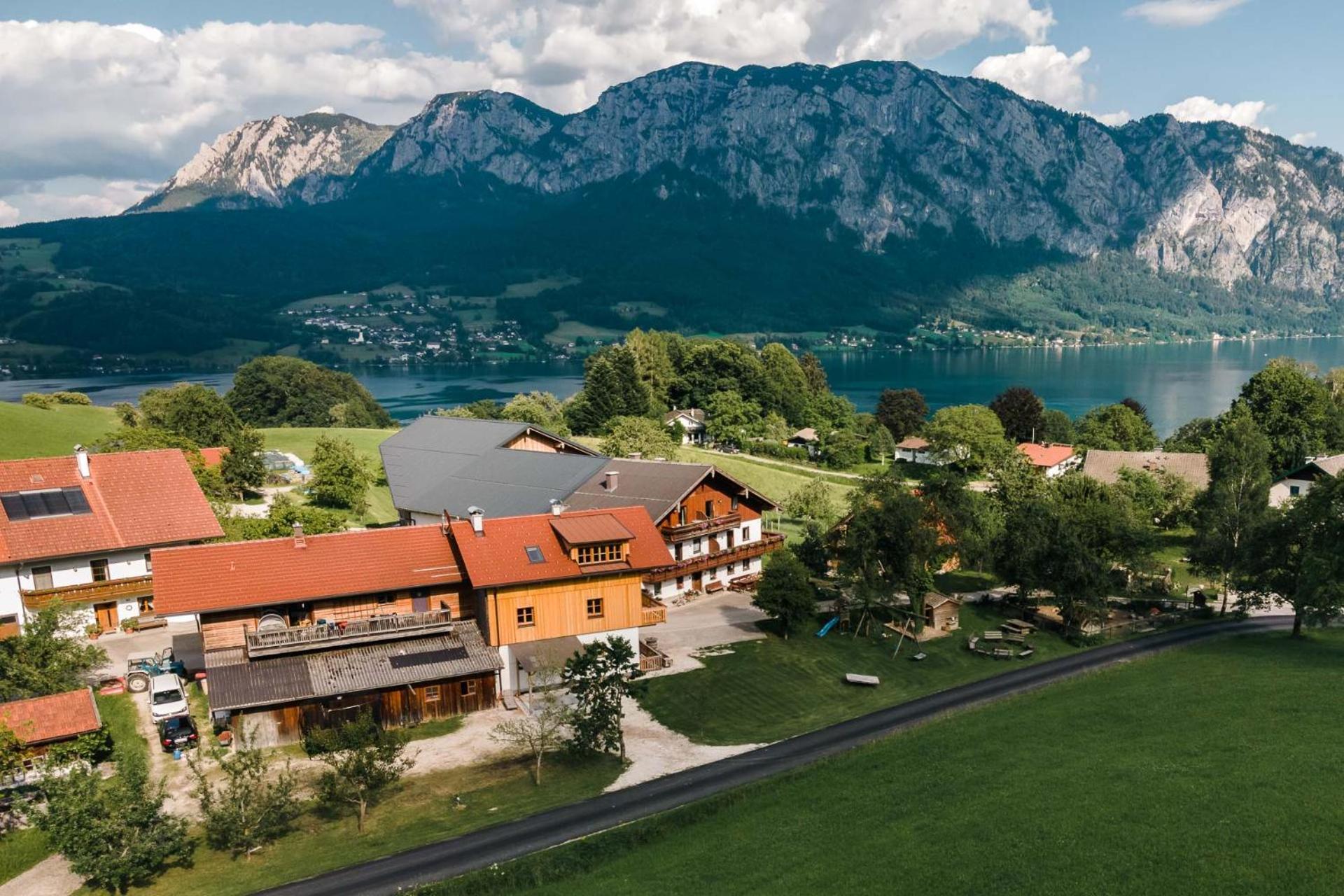 Ferienwohnung Grubinger Unterach am Attersee Eksteriør bilde
